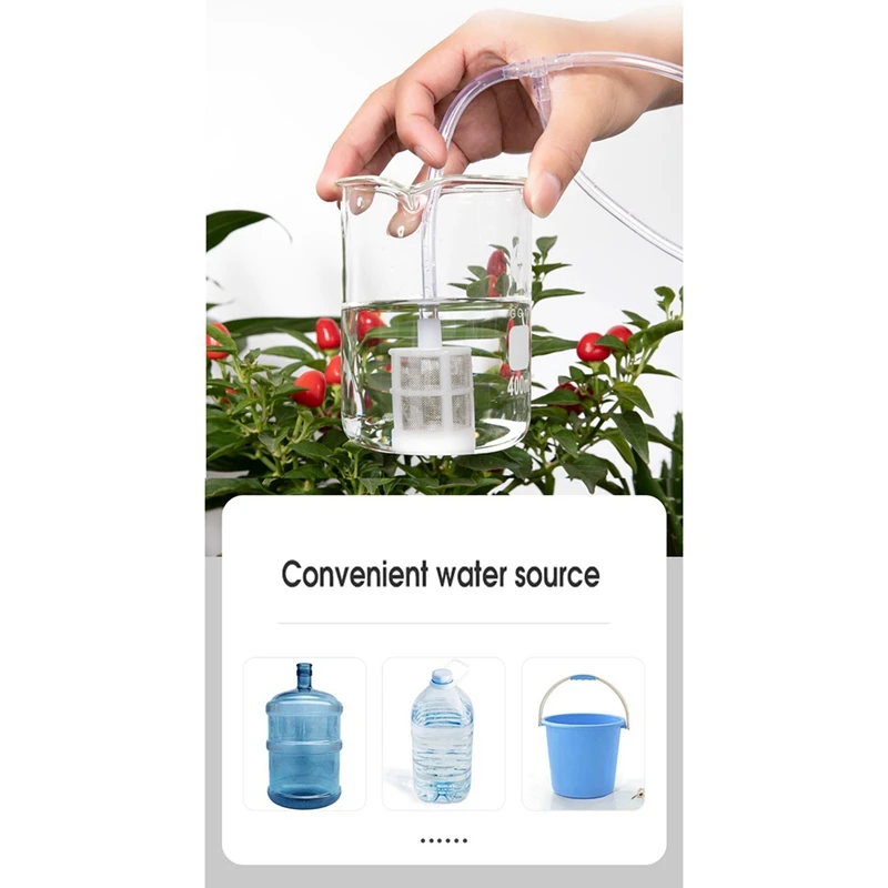 

1Set Garden Drip Irrigation Device Double Pump Controller Timer System Solar Energy Intelligent ABS Blue