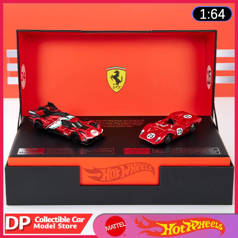 ミニカー Hot Wheels x Ferrari Heritage Set Hot Wheels x Ferrari Heritage Set Edição limitada Escala 1:64
