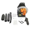 For 2-Stroke 65CC Gas Commercial Backpack Leaf Blower Powered Snow Blower Outdoor Yard Garden Grass Clean 3