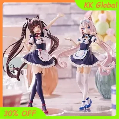 

20CM NEKOPARA Chocolate Vanilla Beautiful girl Standing Position Figure Manga Collect Decorate Ornaments Model Doll Gift Toys