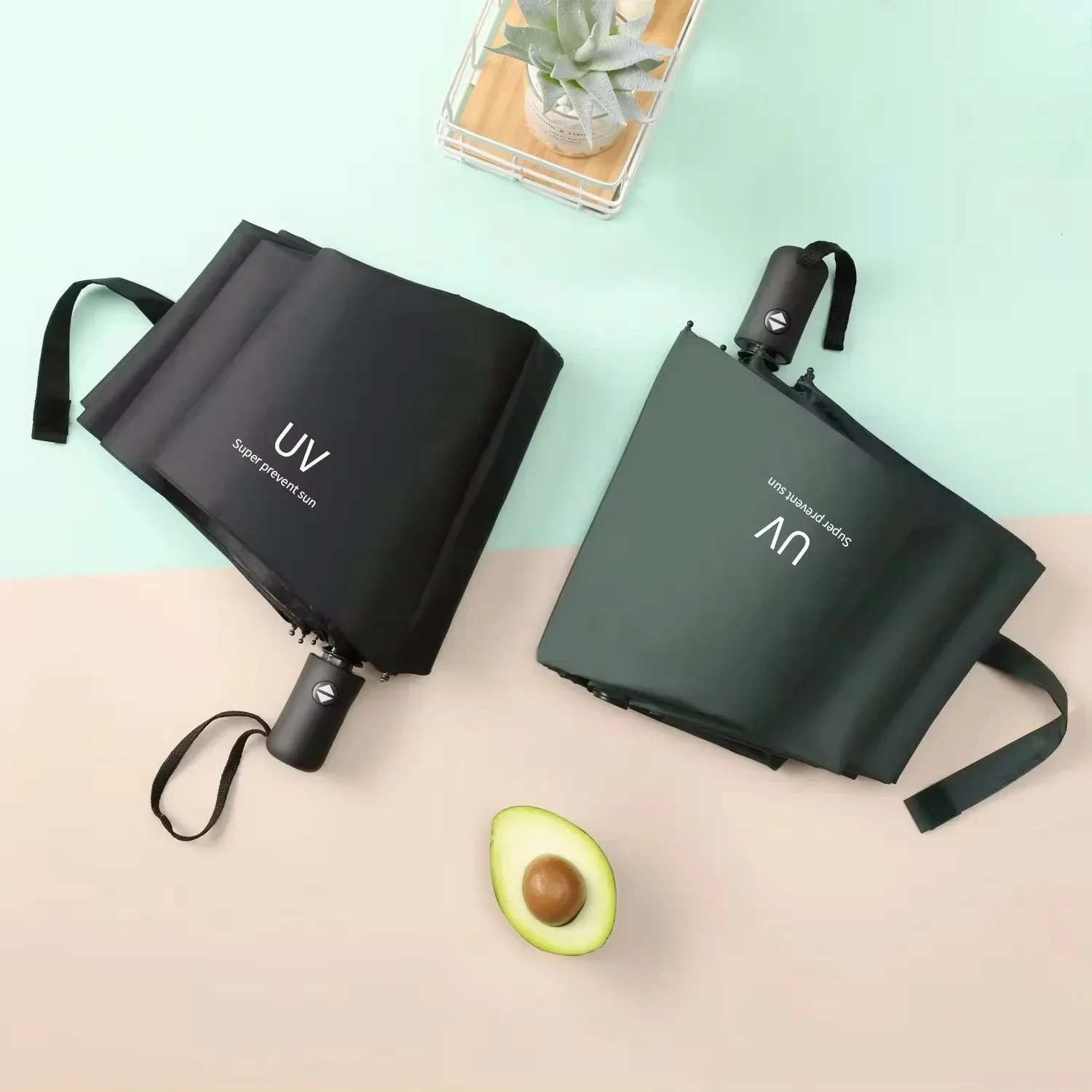 Mini Umbrella Folding Automatic Anti UV Rain Sun Umbrella Fashion Portable Windproof Light Women Men Children Parasol mini umbrella folding umbrella mini sun umbrella sun umbrella automatic sun umbrella