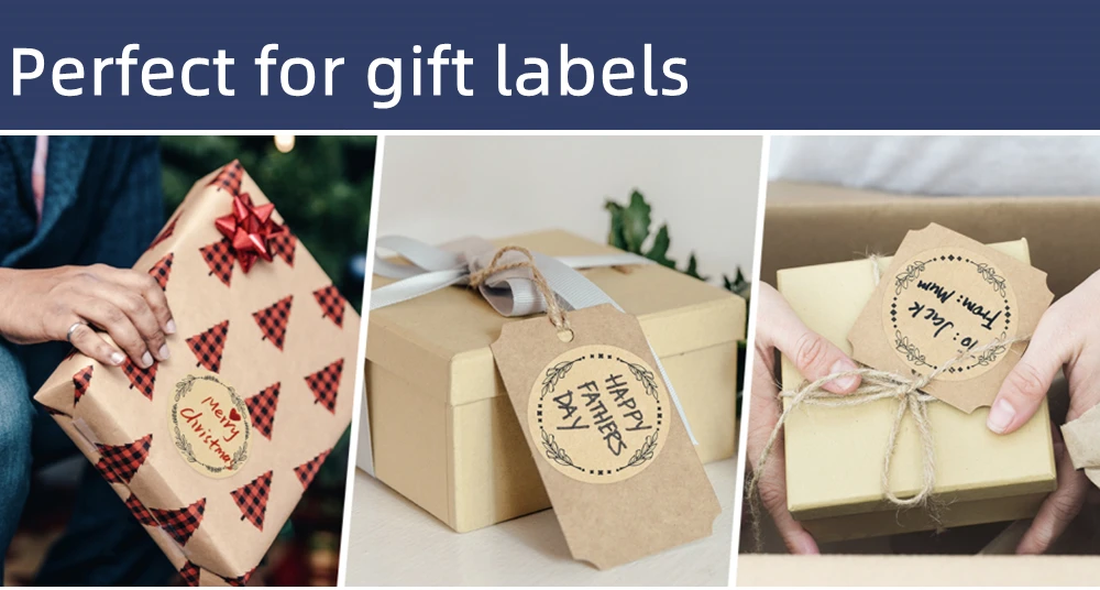 Description Picture 5 of itemLabel Stickers for Jars and Lids, Kraft Sticker Labels for Food Container Spice Seasoning Kitchen Pantry Mason Jar Gift 500pcs