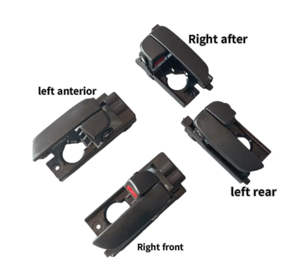 Maniglia Interna Porta Sostituzione per Hyundai per Accent 2007-2011 82610-1E000 82620-1E000 83610-1E000 83620-1E000 Maniglia della Porta Interna Dell'auto Auto Maniglia Portiera Interna