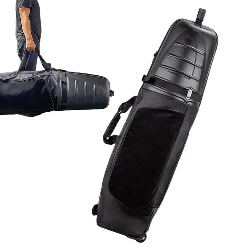 HardShellGolfAviationBagCoverWithWheelsGolfStandardBag