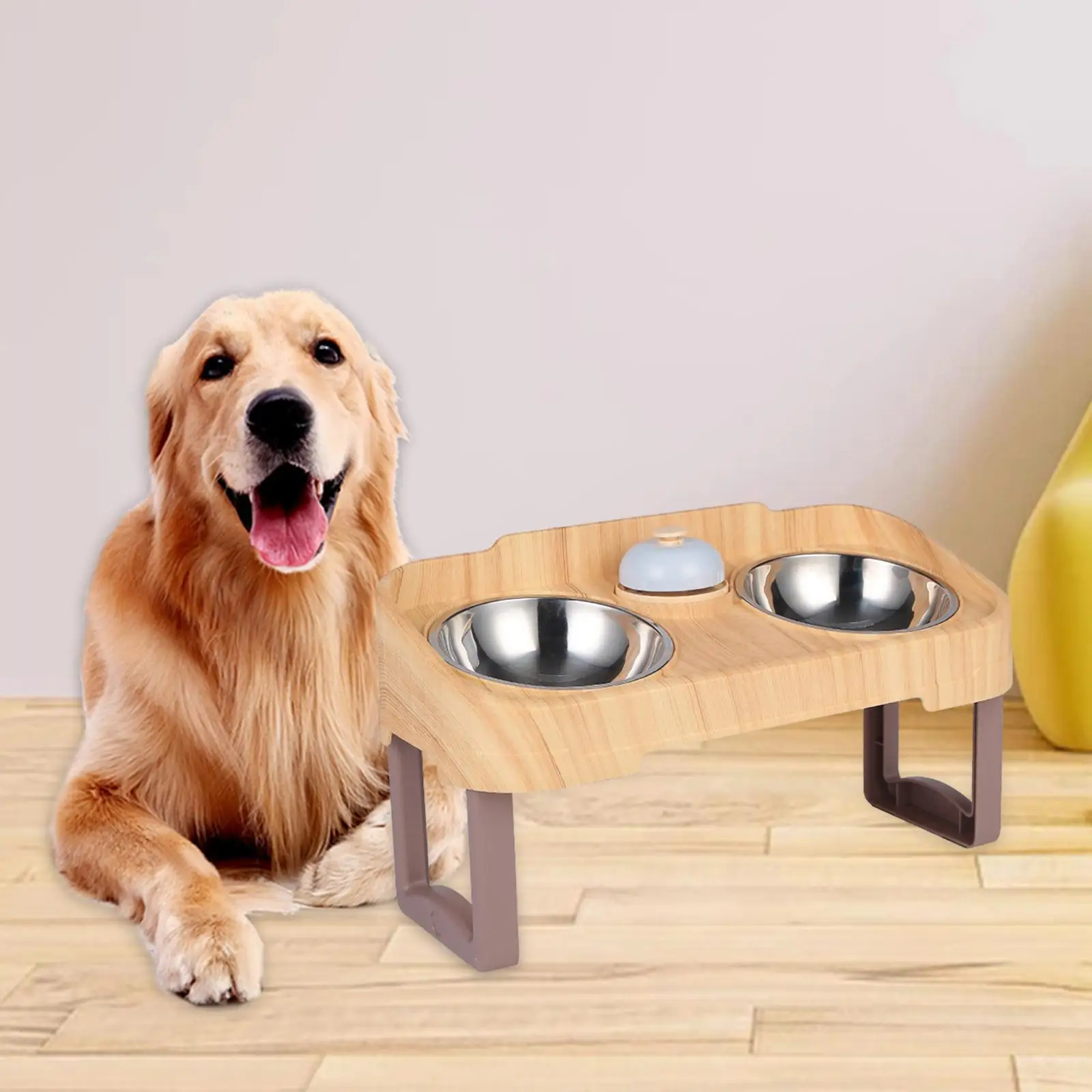 Raised Dogs Bowl AntiSlip for Cats and Dogs Feeding Bowl Pet Feeder Dog Water