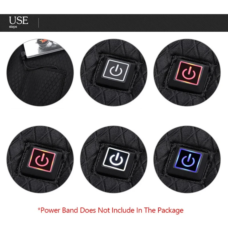 USB Heated Vest Jackets Winter Electric Heating Vest Outdoor Warm Thermal Coat Women Men Keep Warm Sportswear Heated Equippement heated jacket