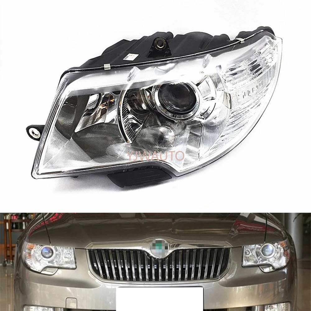 Headlight Assembly For Skoda Superb 20092013 Car Headlight Assembly