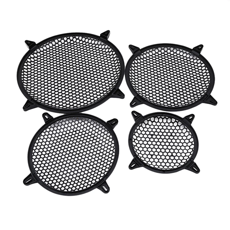 Lot De 10 Grilles De Protection Pour Haut-parleurs - Plastique Transparent Anti-poussière, Compatible Enceintes Domestiques