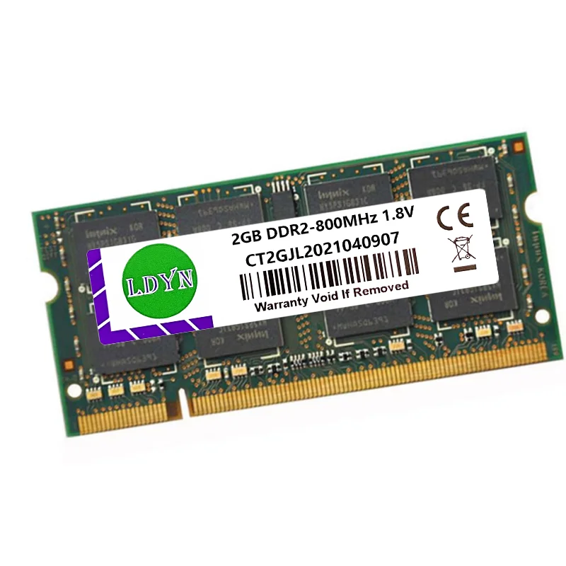 DDR2 2GB 4GB RAM sodimm 노트북 메모리 PC2-5300 6400 800MHZ 667mhz 200pin 1.8V 노트북 ddr2 RAM