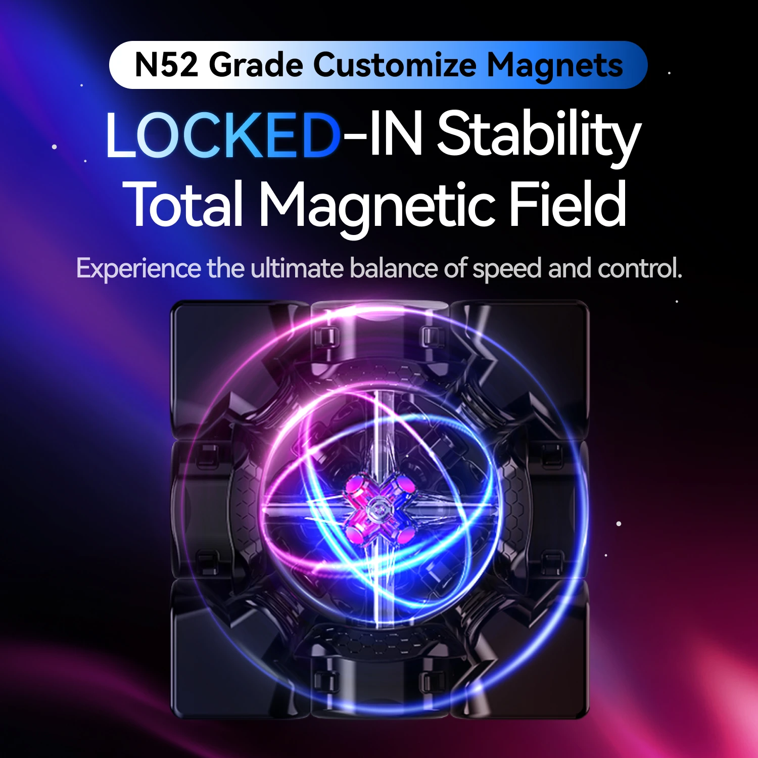 2026 신제품  [JudyCube] GAN 16 Maglev MaxL UV 3x3 마그네틱 매직 큐브 Gan16 3X3 전문가용 피젯 토이 큐보 마히코