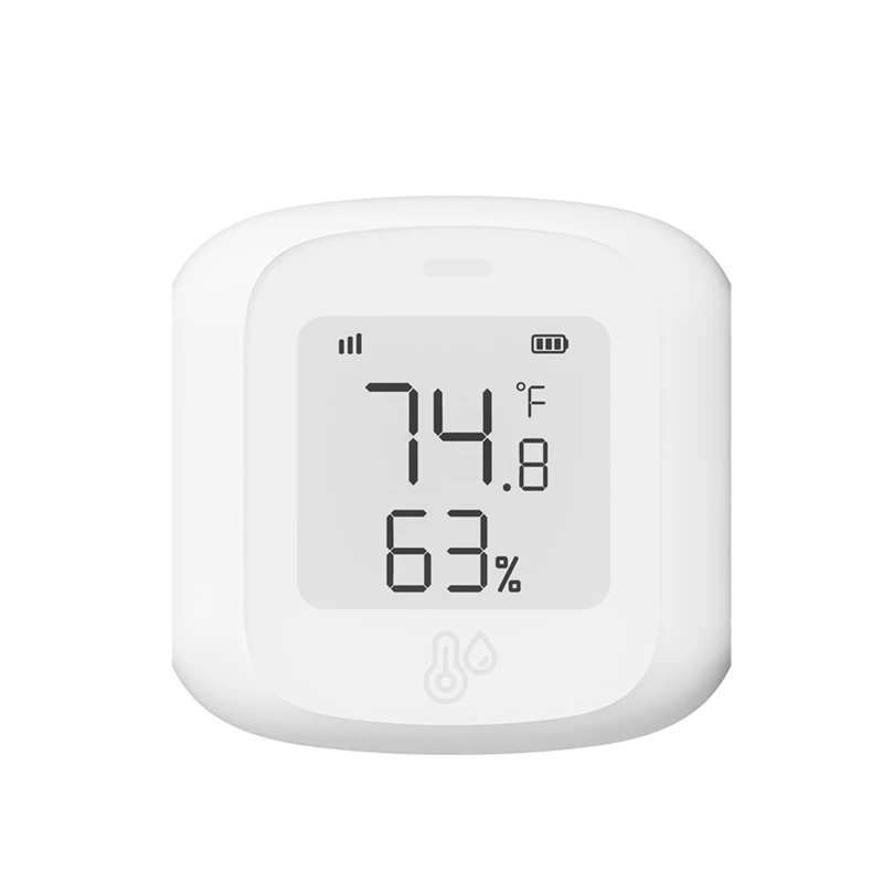 

Tuya Smart Wifi Temperature Humidity Sensor Indoor Hygrometer Thermometer With LCD Display For Alexa Google Home