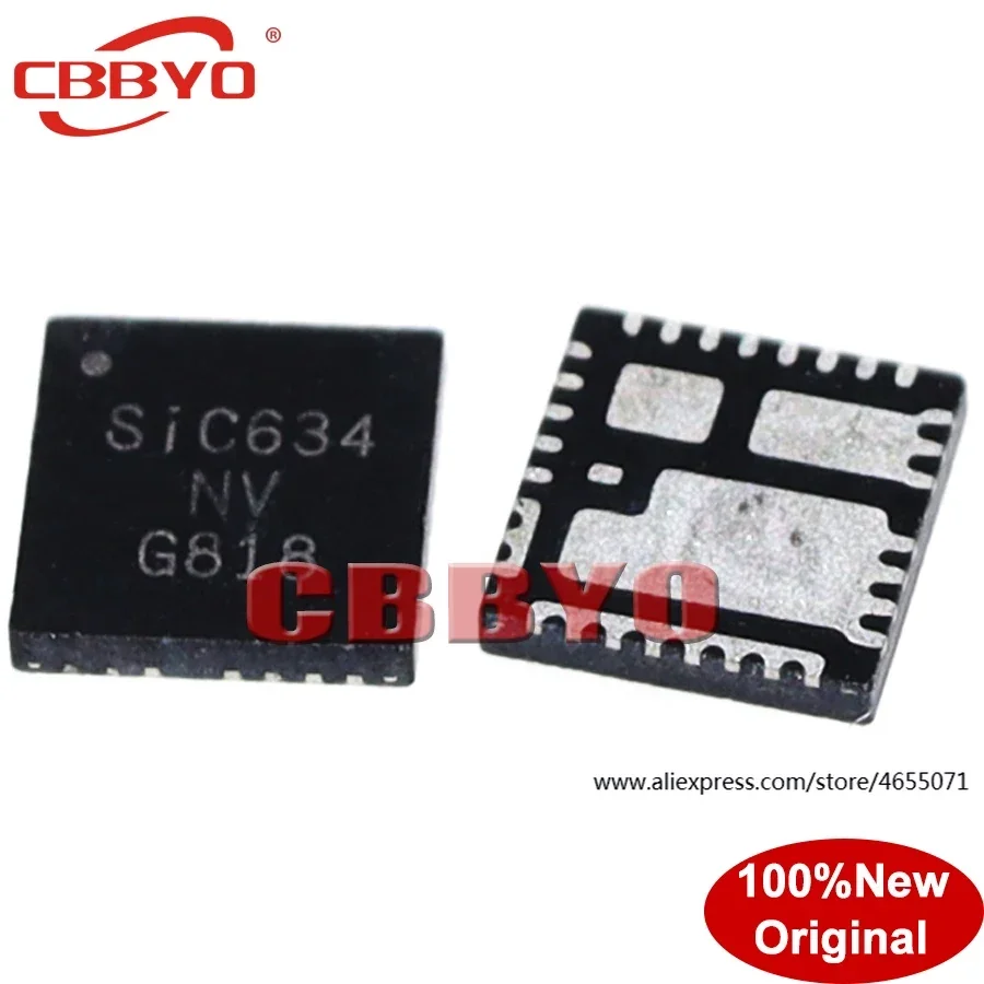 

(5 шт.) 100% новый SiC634 SiC634CD SiC634CD-T1-GE3 QFN-31 чипсет