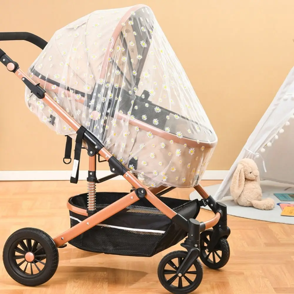 

Breathable Baby Mosquito Net Increase Encryption Stroller Accessories Pram Net Polyester Fly Protection Cover Stroller