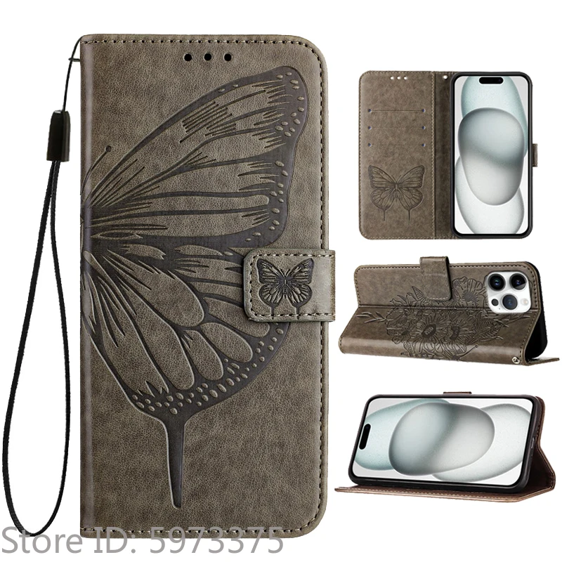 Classic Embossed Leather Flip Wallet Case for Realme 16 Pro Plus 5G