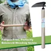 Manual Weeder Japanese Weeding Sickle Ergonomic Grip Handheld Weed Puller Tool Garden Grass Weeder With Razor Sharp Blades 2