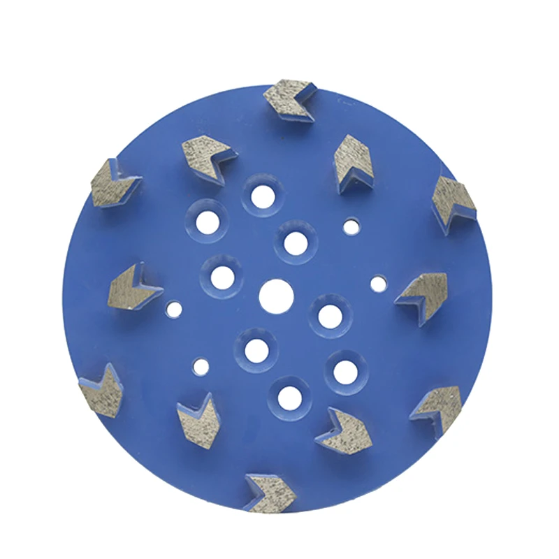 Meule Diamantée 250 Mm (10 Pouces) Pour Ponçage Béton Et Marbre - Grain 16#, Compatible Blastrac