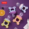 Baby Teether Nipple Fruit Food Feeder For New BornSilicona Teethers Fresh Food Nibbler Pacifier Clip Baby Accessories BPA Free 1