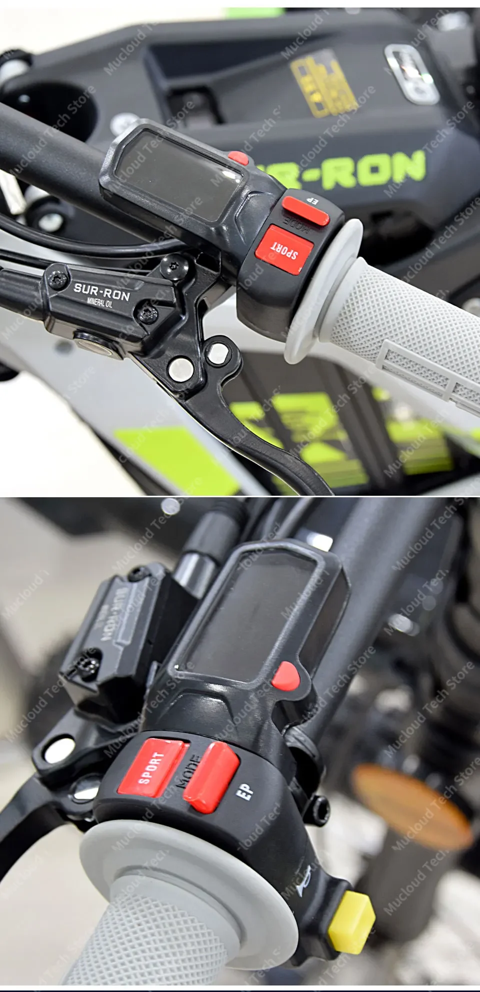 Right Angle Coupler Size NJGU) For Sur Ron LCD Display Meter