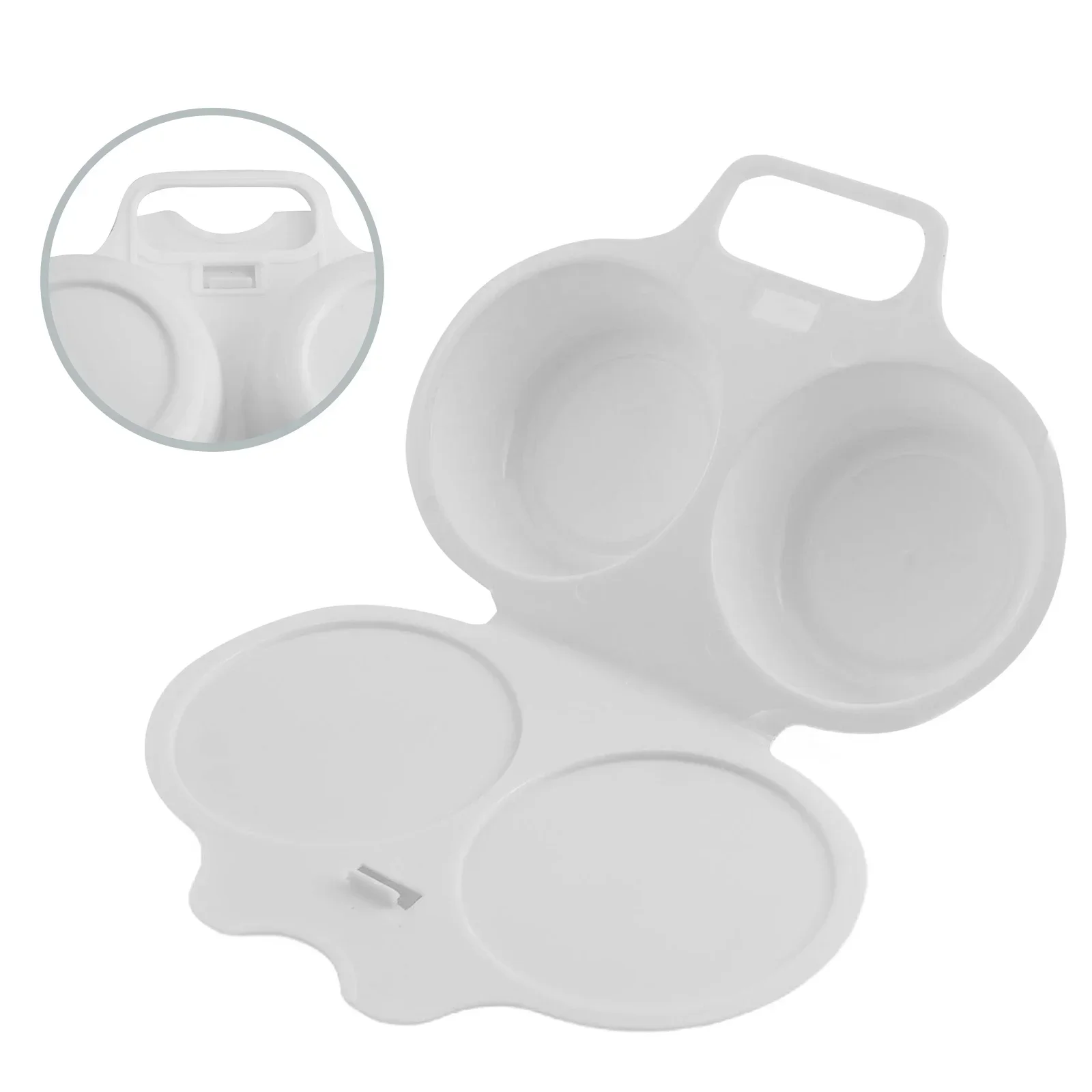 Egg Poacher Microwave Egg Poacher Non-stick Material Space-saving Compact Convenient Dishwasher Safe Efficient