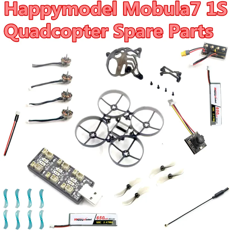 Mobula7 HD 1S ELRS V3.0 チャージャーセット Amazon.com: Happymodel Upgraded Mobula7 75mm 1S Micro FPV