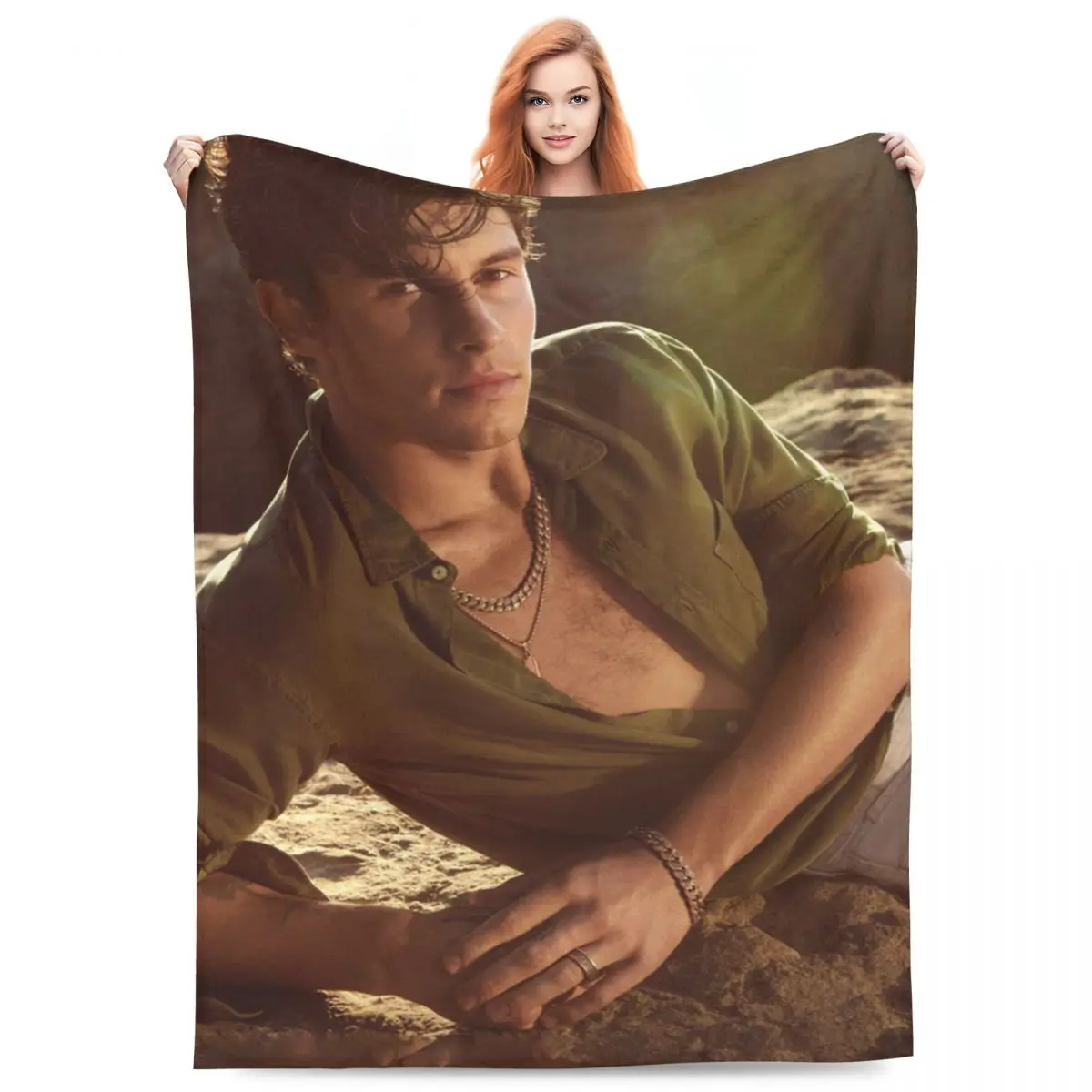 

Фланелевое Одеяло S-Shawn Mendes, музыкальный певец, теплые мягкие постельные принадлежности, пледы для дивана, кровати, кемпинга, искусственное покрывало для дивана