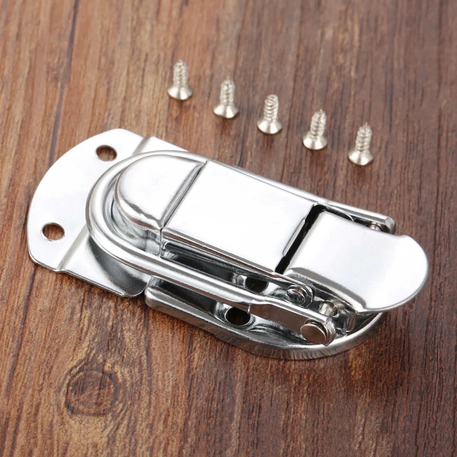 Silver Toggle Latch 1pc 68*34mm Chest Box Gift Box Suitcase Case Buckles Toggle Hasp Latch Catch Clasp