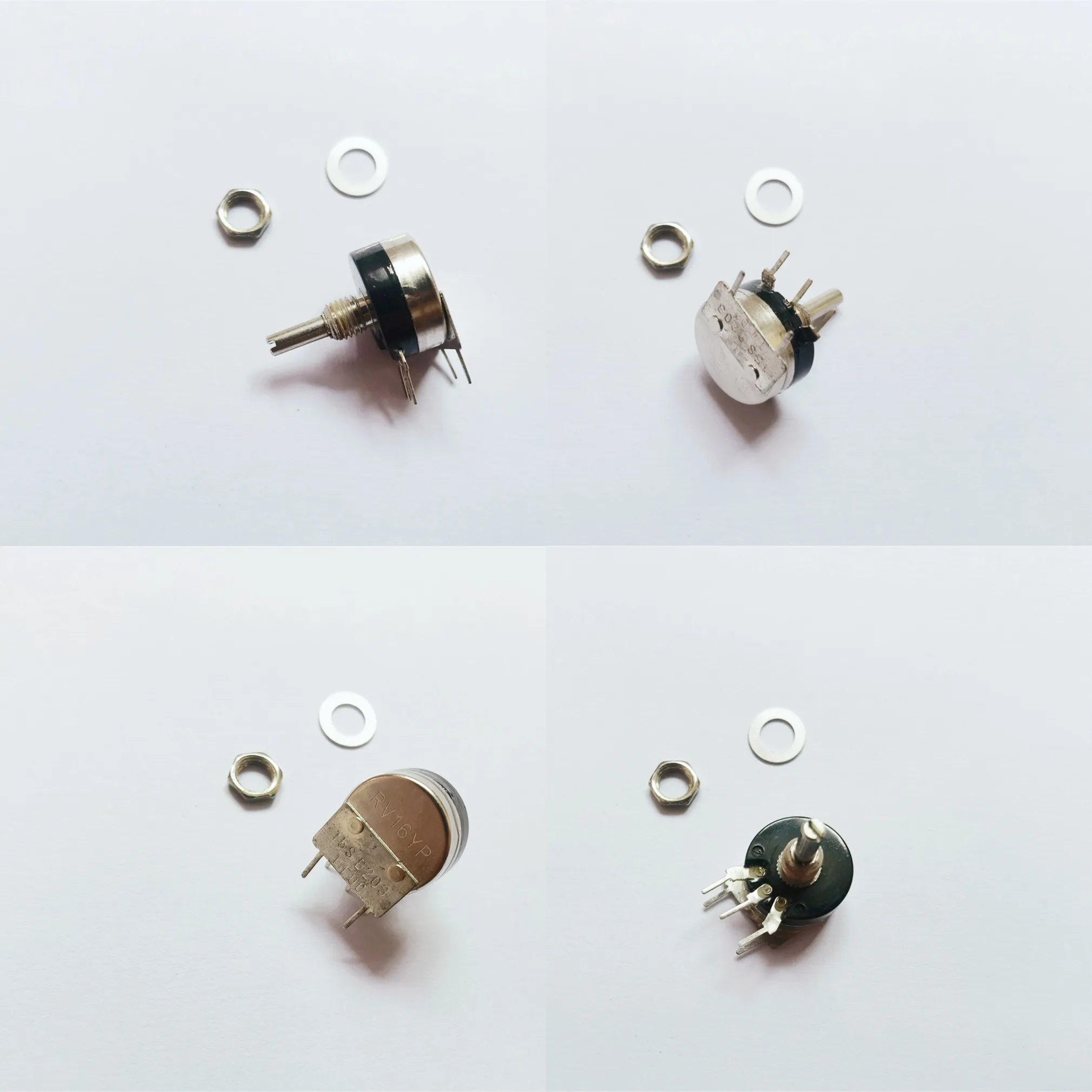 Original New 100% RV16YP 15S B100R B2K B10K B250K B1M B200K B100K Single Potentiometer (SWITCH)