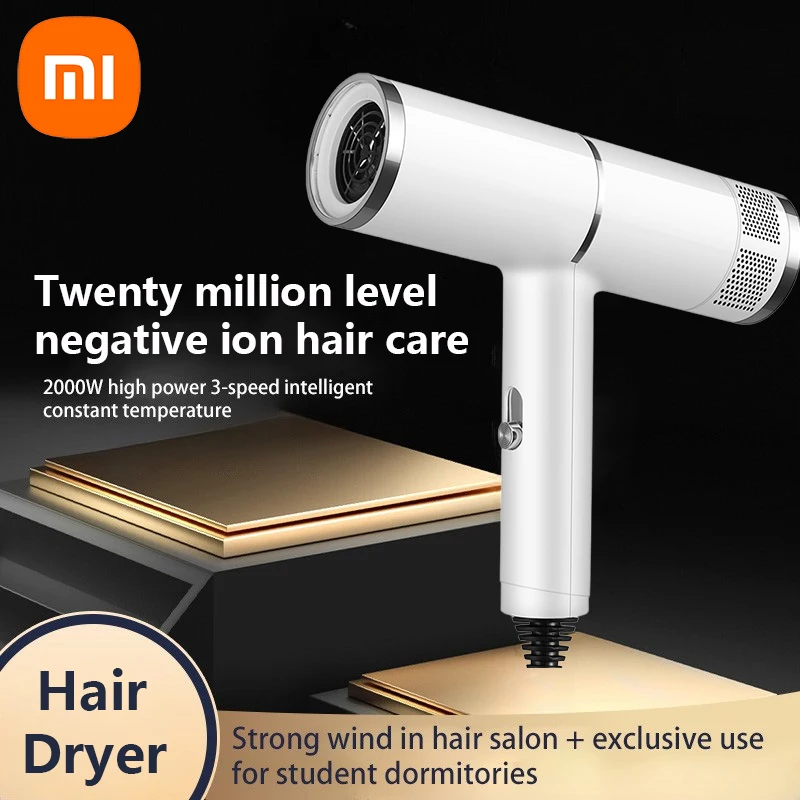 Xiaomi Professional Hair Dryer Negative Ionic Blower High-speed Electricturbine Drier Constant Temperature Quickdrying Hair 2025 2
