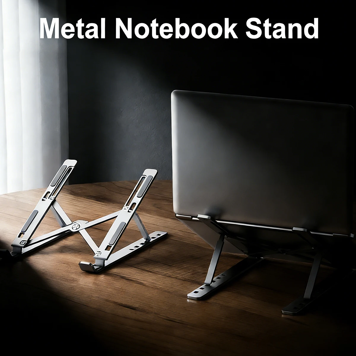 DITONG 접이식 노트북 스탠드 Macbook용 조절 가능한 알루미늄 컴퓨터 PC 태블릿 스탠드 노트북 테이블 랩탑 홀더 열 방출