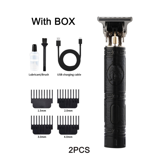 T9 USB Electric Hair Cutting Machine Rechargeable Hair Clipper Man Shaver Trimmer Men Barber Professional Beard Trimmer