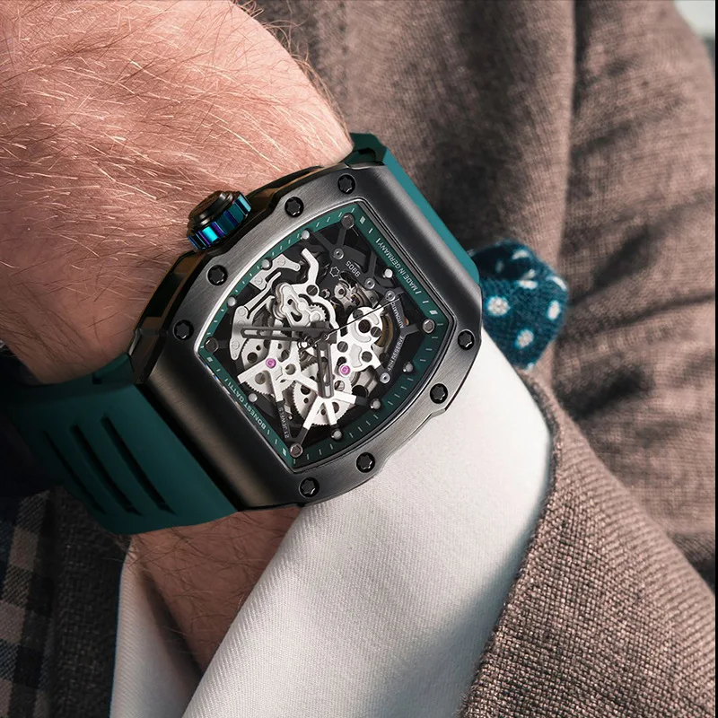 BONEST GATTI brand sports car series waterproof watch men's fully automatic mechanical Germany