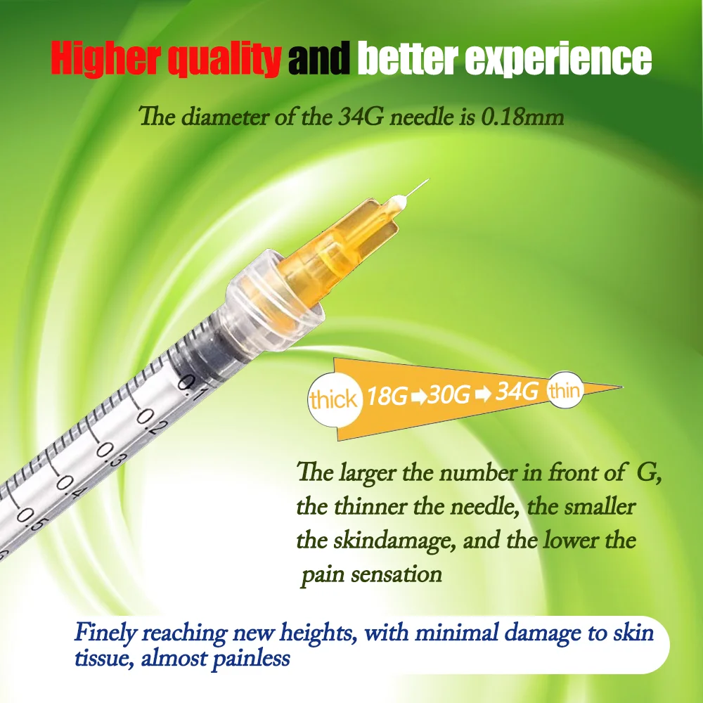 SUNGSHiM Tattoo medical small needle Disposable Needle Eyelid Painless small needle beauty tools for teeth