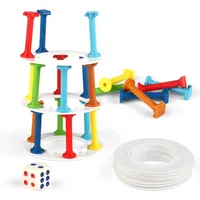 Children's Parent Child Balance Tower Collapse Game Interactive Family Gathering Chessboard Puzzle Crazy Impact Tower Toy Gifts 2