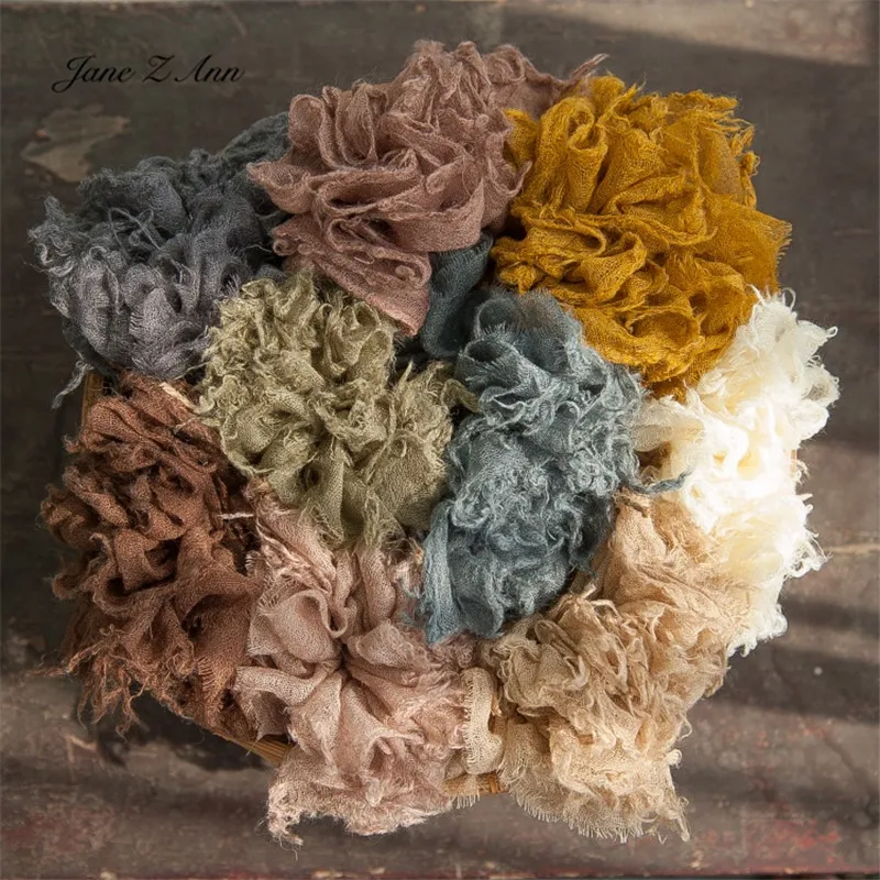 

Newborn light texture tassel photography layer blanket wrap food photography cloth studio shooting accessories not elastic