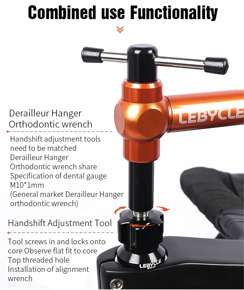 MTB Road Bike Bicycle Derailleur Hanger Alignment Gauge Tool