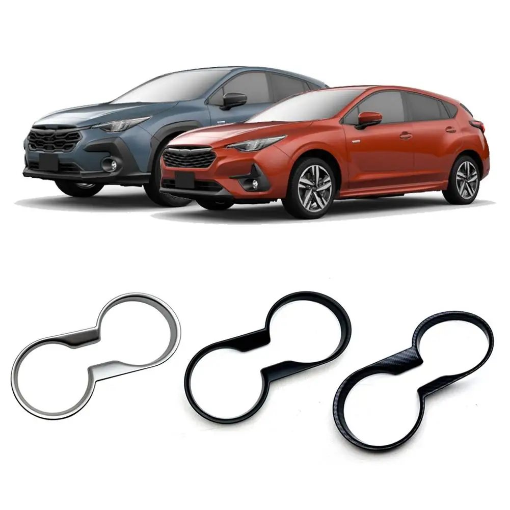 

Для Subaru Crosstrek Impreza 2024 Rhd автомобильный передний держатель рамка цвет 3 Аксессуары отделка крышка чашки водяное украшение C0e3