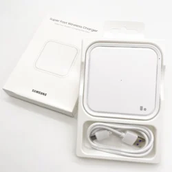 15W Fast Charge Wireless Charger QI Pad - White