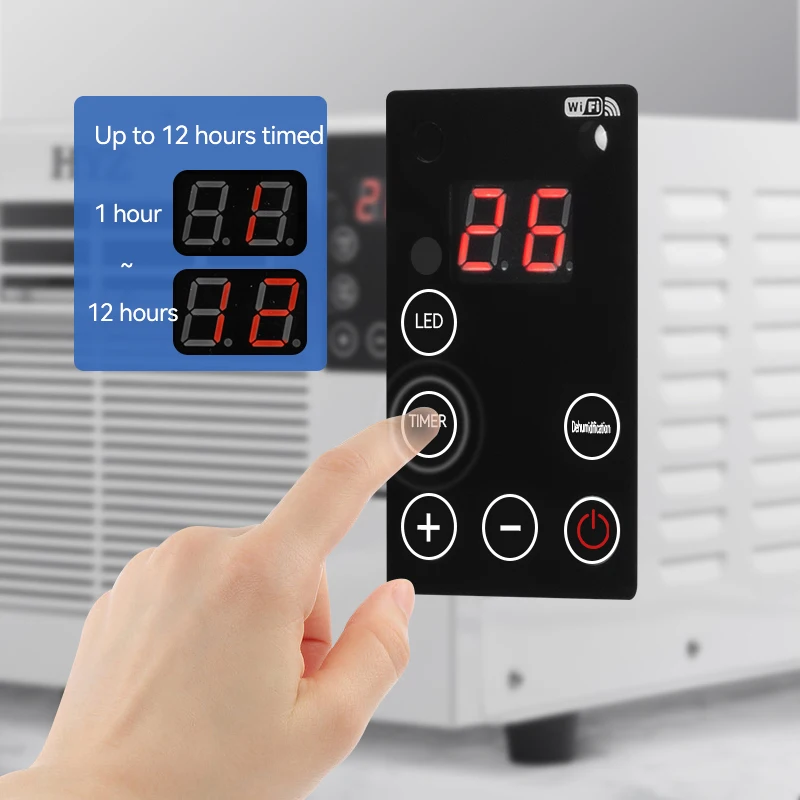 미니 에어컨 110V 220V 야외 2000BTU 자동차 280W 휴대용 에어컨 캐러밴, 자동차, 텐트, 트럭, 캠핑카 액세서리