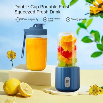 Frullatori per frutta multifunzione USB a doppia tazza