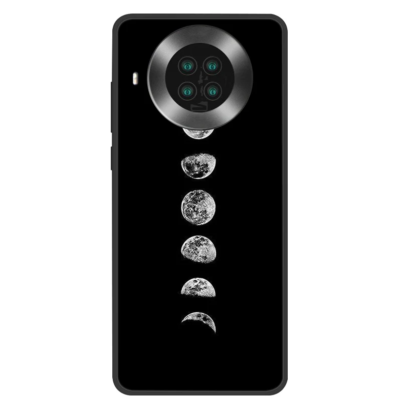 Silicone Cat Painted Soft Black Cover - Protective TPU Case