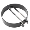 Pro Round Pancake Mold with Egg Ring Nonstick Stainless Steel Breakfast Maker Tool for Crepes Home & Commercial Use Cooking Mold 2