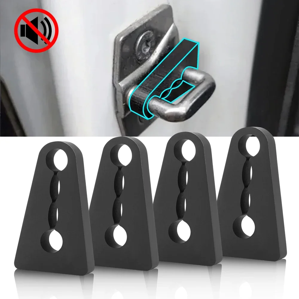 Car Door Lock Sound Deadener Damper For BMW X1 X3 X5 X6 E84 E83 F25 E70 E71