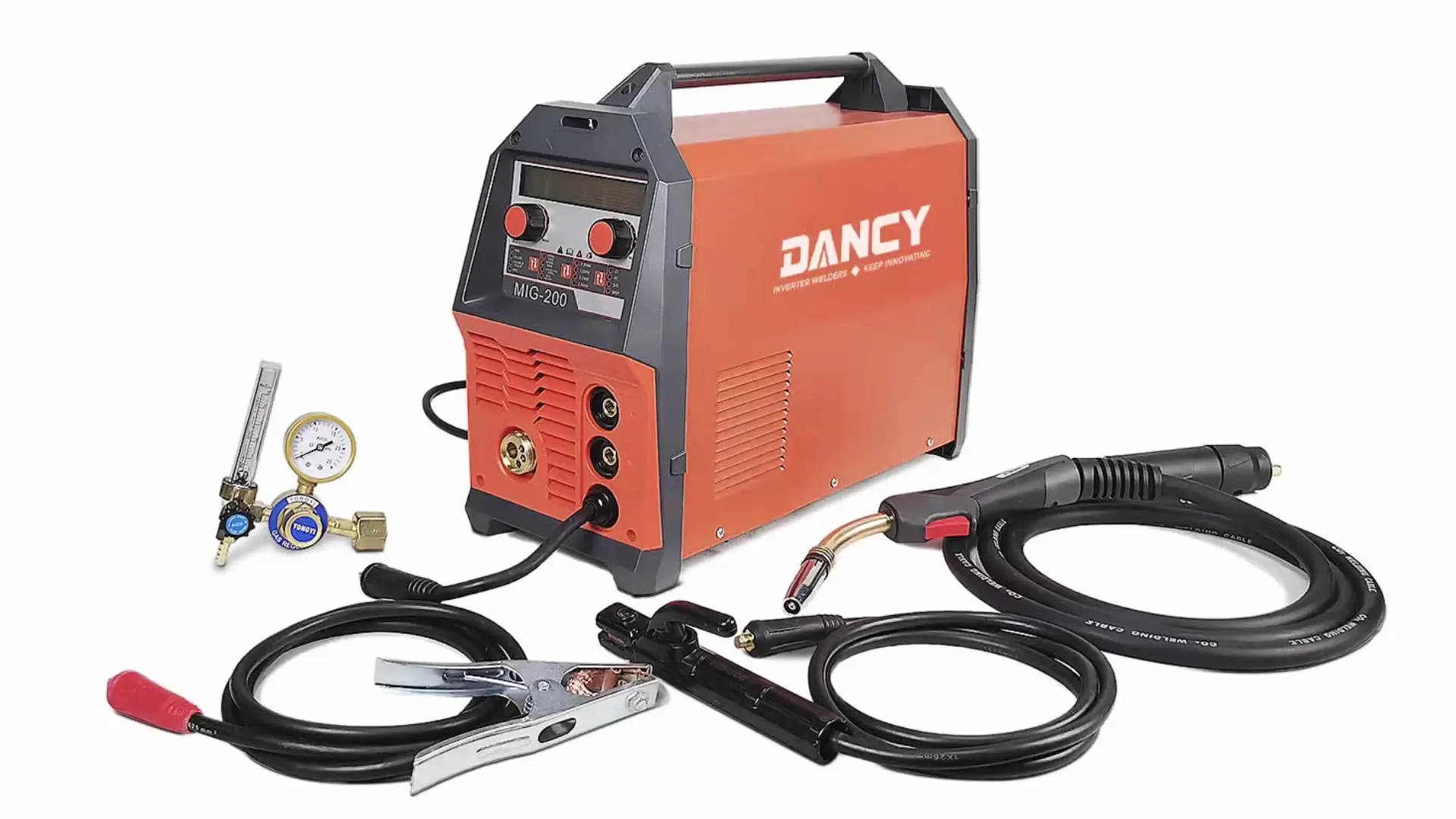 

Double puls mig welder single phase 220V MIG 200 aluminium welding machine