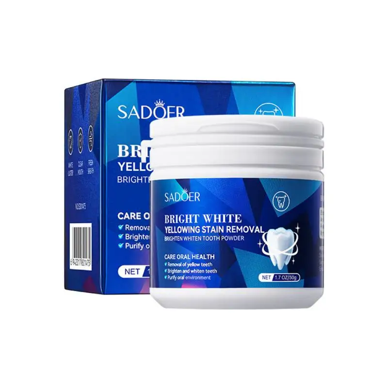 Teeth Whitening Powder tooth cleaning powder oral cavity bright white teeth mild non-irritating oral care 50g