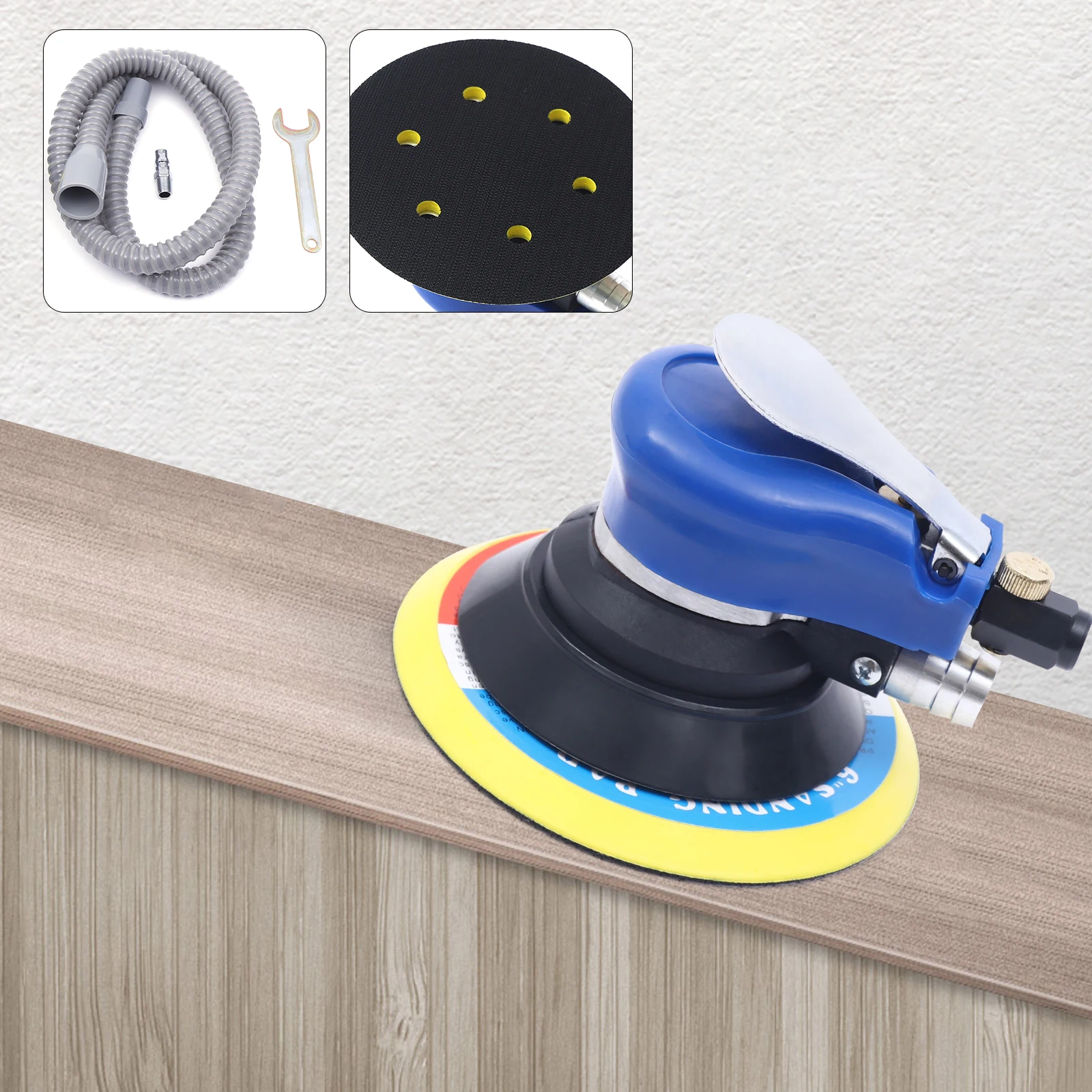 Sanding Machine Polisher Non-Slip for Rust Removal Sanding and Fine Polishing of Iron