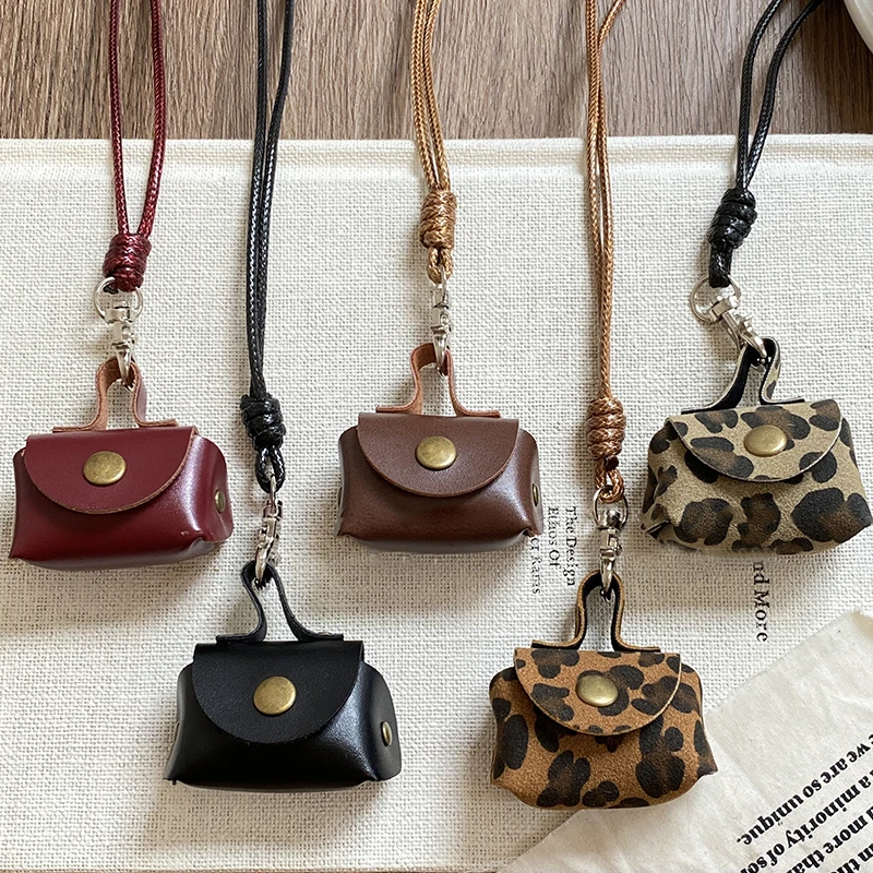 Retro Coin Purse Pendant Necklace Fashion Mini Alloy Necklace