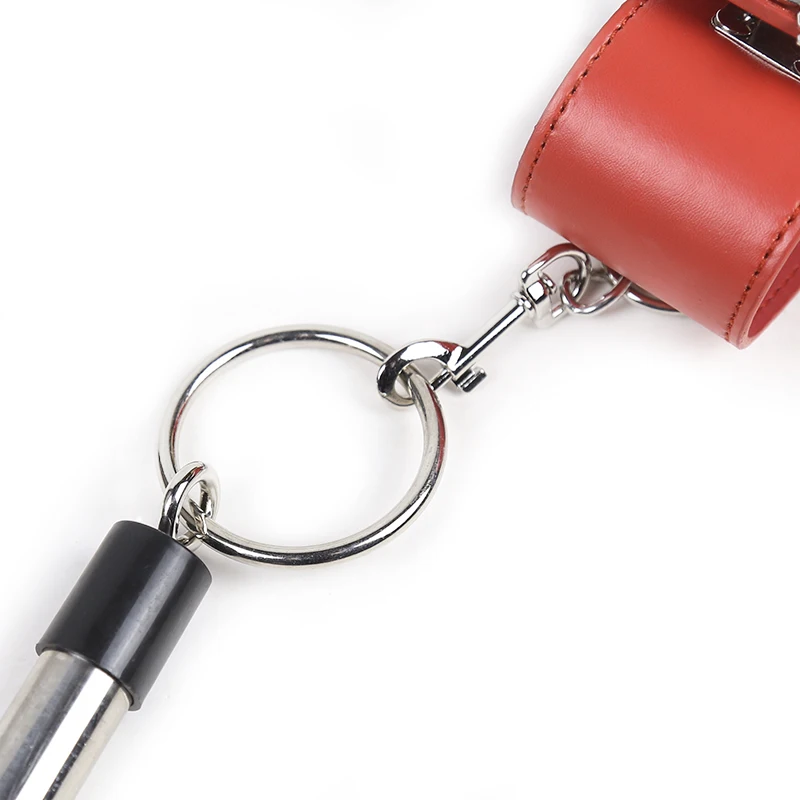 Bondage BDSM Sex Set Sex Handcuffs Spreader Bar Steel Pipe Hand Leg Straps Restraints Slave Fetish SM Aldu_voghion.com