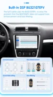 Auto radio za SKODA Octavia 2 A5 2008-2013 4