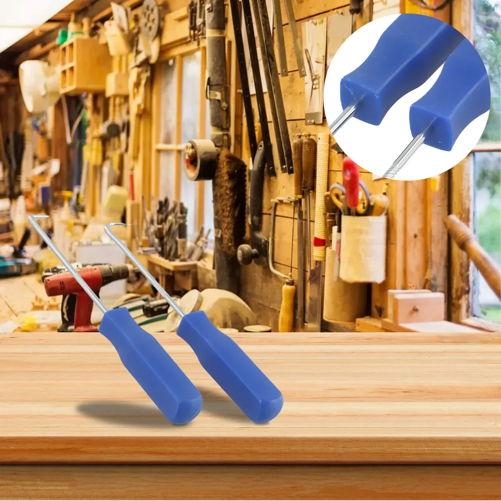 Hand Tool Car Pick Perfect For Engineers Puller Remover 90 Degree Hook Hardened Steel Shafts Hook 45 Degree
