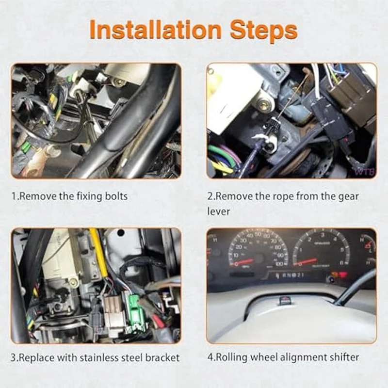 Automatic Transmission Shift Indicator Cable Bracket For Ford F150-F550 E150-E450 Ranger Excursion Replace 83244